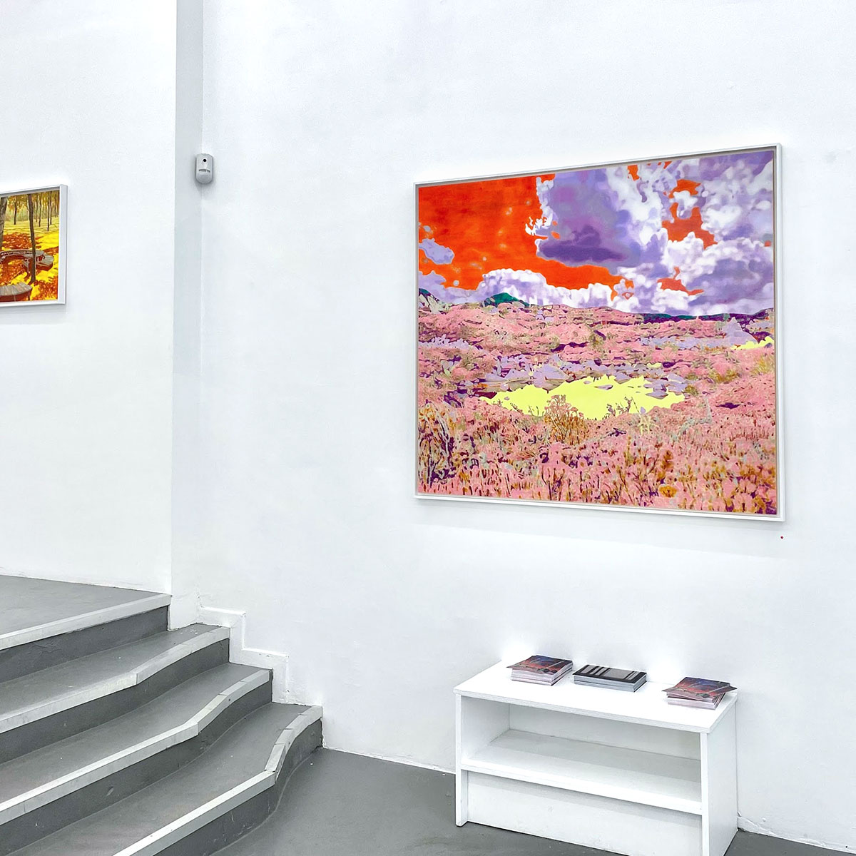 "Midsummer" - exhibition view, Karolina Orzełek, galerie Sabine Bayasli, may 2022