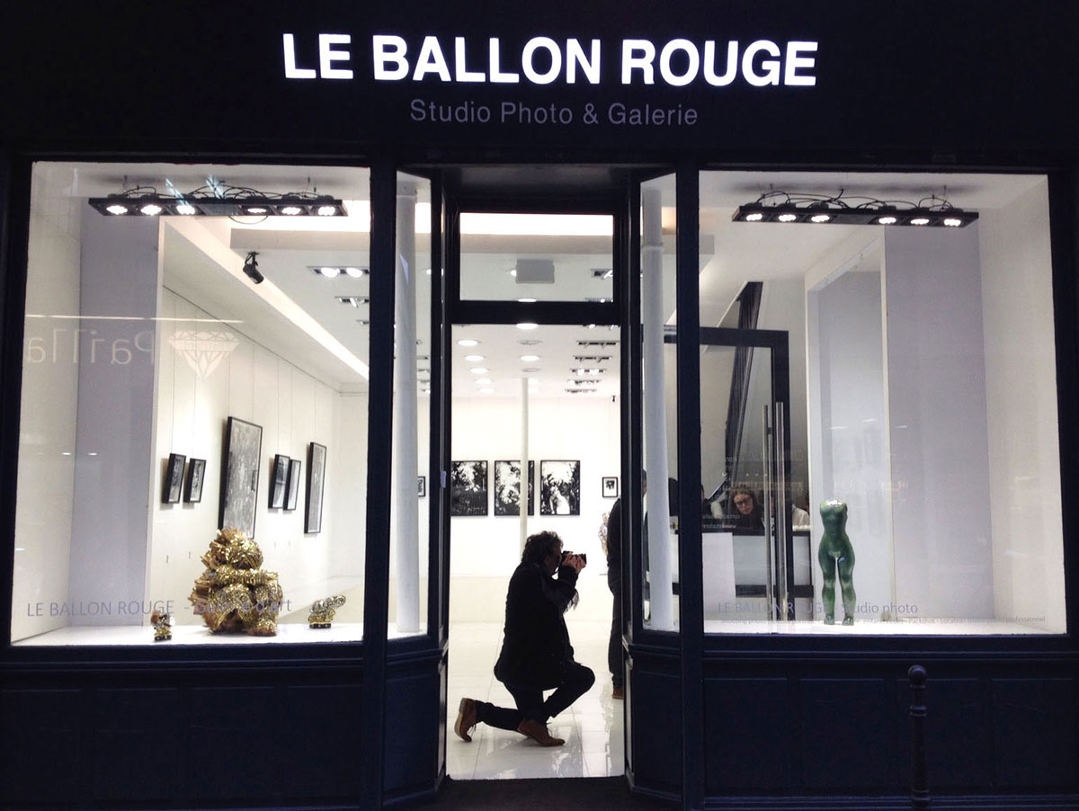 "Au fil de songes" - exhibition view, Karolina Orzełek, galerie Le Ballon Rouge, march 2017