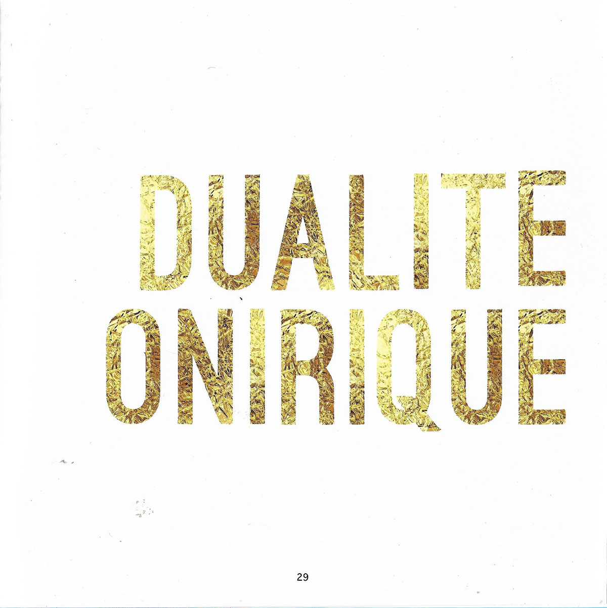 "Dualité onirique", Anaïs Raulet, Au fil de songes, MAACASSO (art book for benefit of UNICEF), March 20, 2017